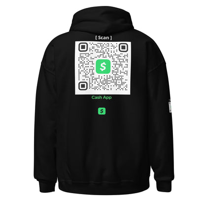 Cash App QR-Code HOODIE