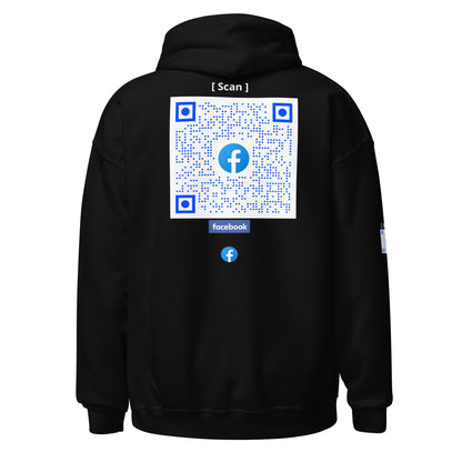 Facebook QR-Code HOODIE