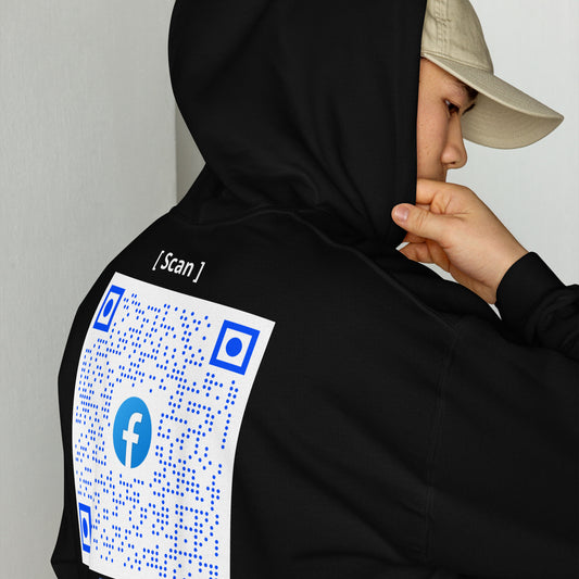 Facebook QR-Code HOODIE