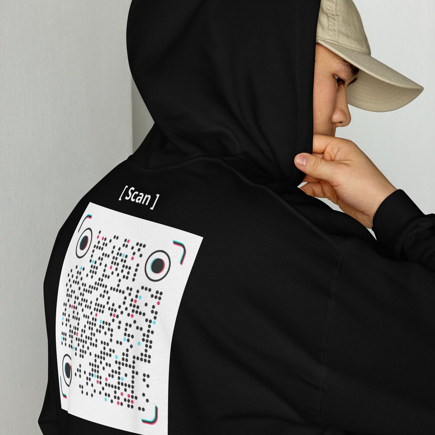 TikTok QR-Code HOODIE