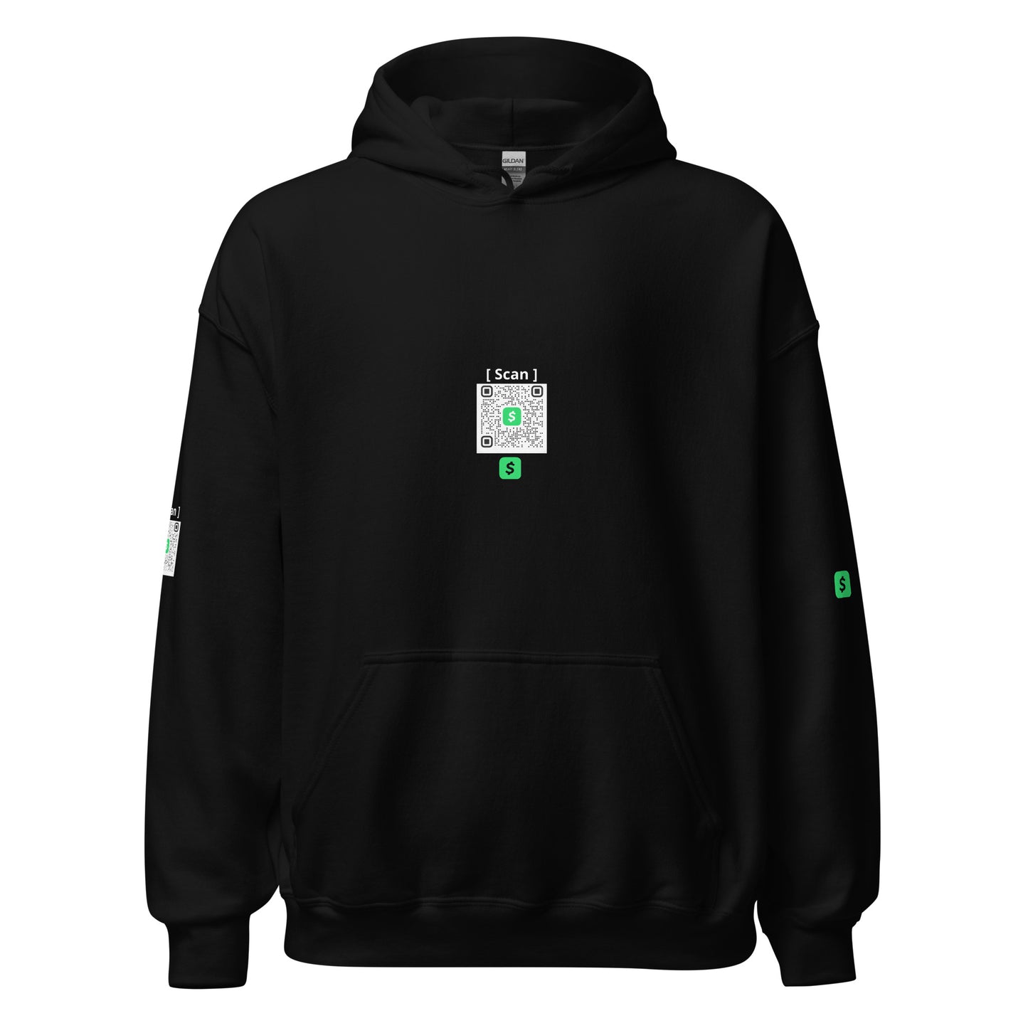 Cash App QR-Code HOODIE