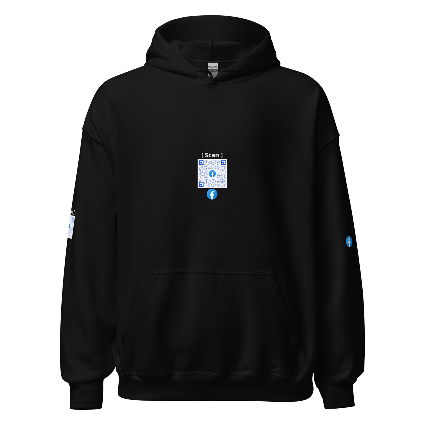 Facebook QR-Code HOODIE